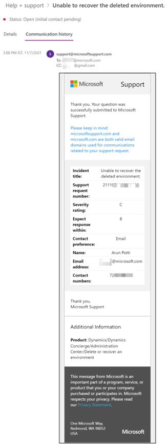 How To Create A Product Support Ticket In Dynamics 365 Online